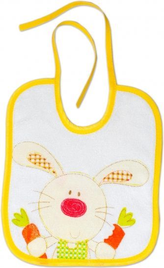 Froté bryndáček BOBO BABY, sada 2 ks, Zajíc/Medvěd - obrázek 3