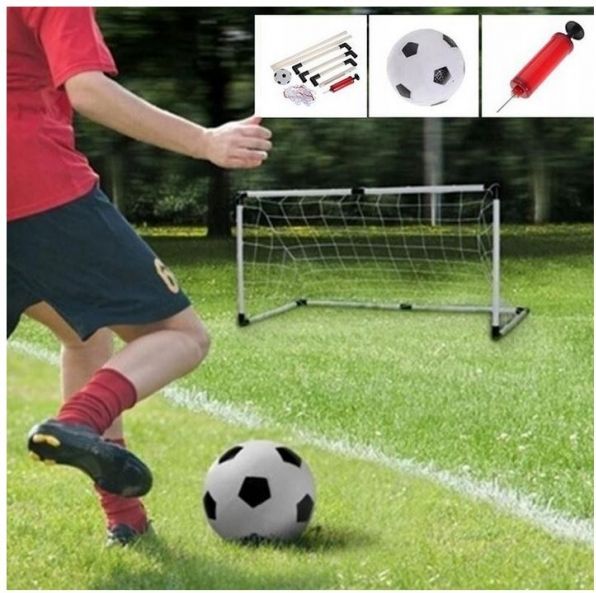 Fotbalová sada, branka, míč a pumpička - obrázek 4