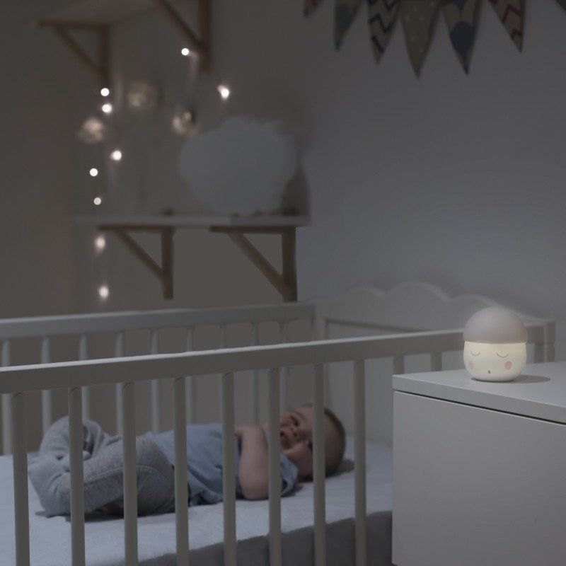 Babymoow Noční lampička Squeezy Grey - obrázek 5