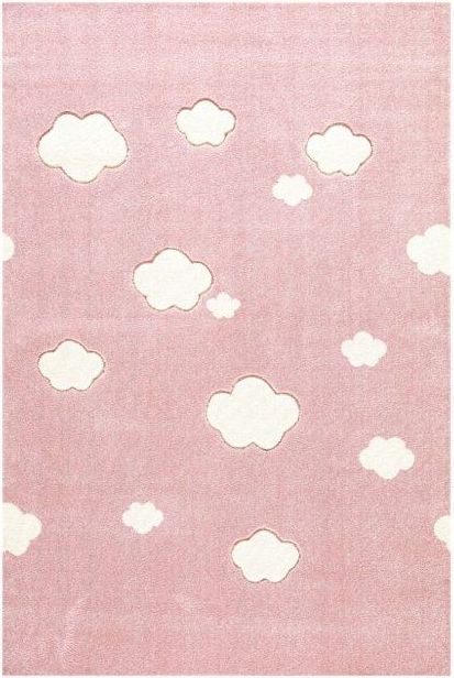 Livone Dětský koberec - Malý Mráček růžový 120x180cm - obrázek 1