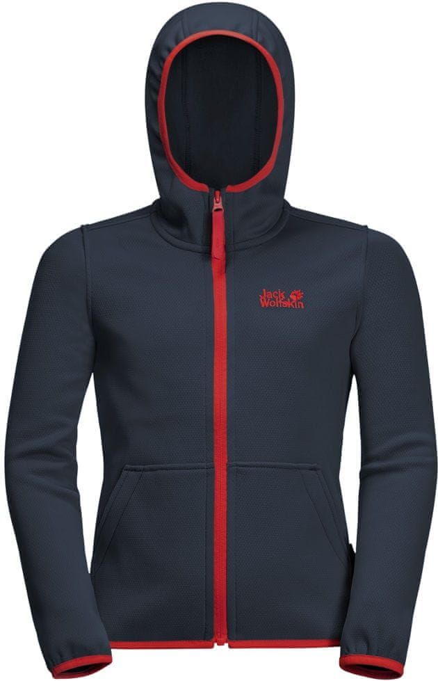 Jack Wolfskin dívčí bunda KIEWA JACKET KIDS 152, modrá - obrázek 1
