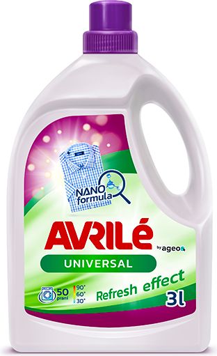 Avrilé Universal prací gel univerzální, 50 praní 3 l - obrázek 1
