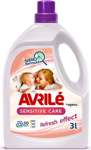 Avrilé Sensitive Care prací gel pro citlivou pokožku, 50 praní 3 l - obrázek 1