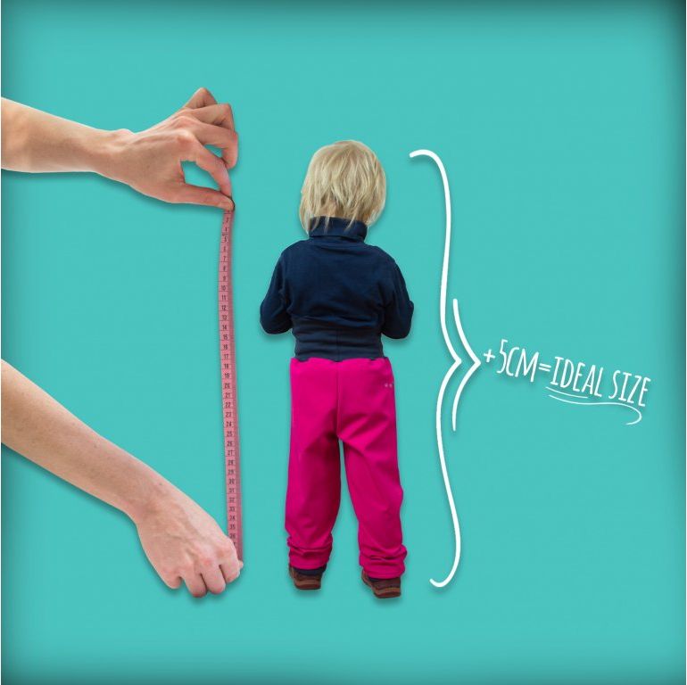 UNUO Softshellové kalhoty bez zateplení Fuchsiové + reflexní obrázek Evžen Velikost: 98 - 104 - obrázek 2