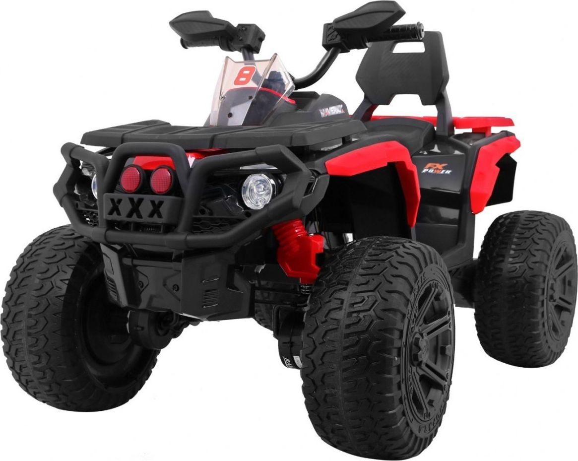Elektrická čtyřkolka Maverick 4x4 - červená - obrázek 2