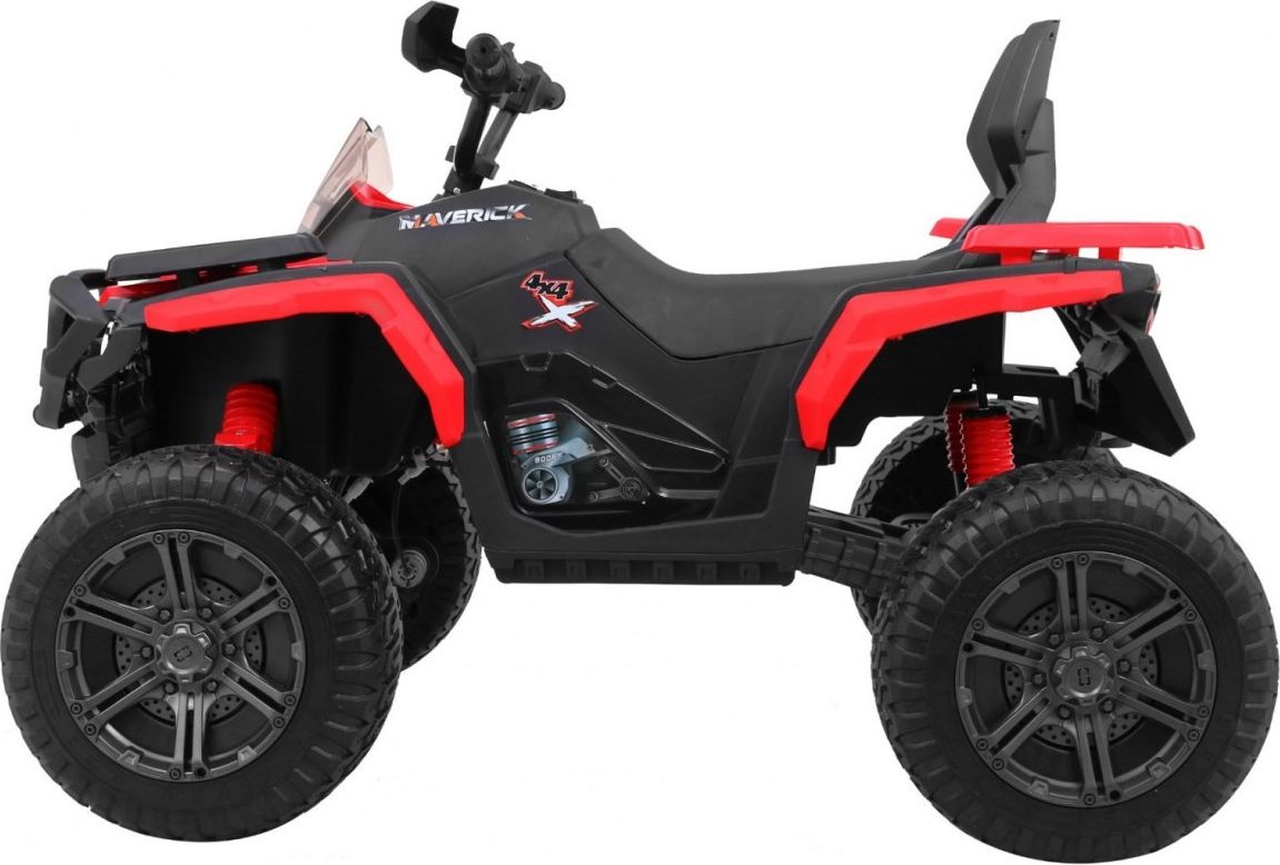Elektrická čtyřkolka Maverick 4x4 - červená - obrázek 6