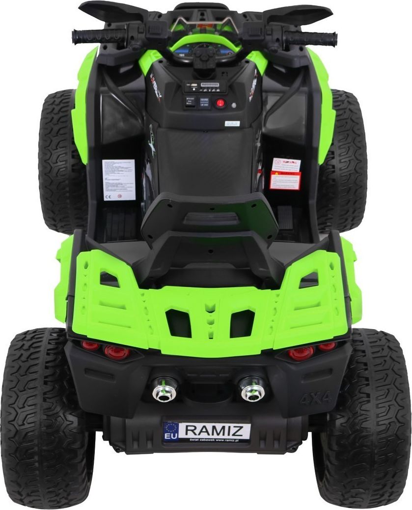 Elektrická čtyřkolka Maverick 4x4 - červená - obrázek 20
