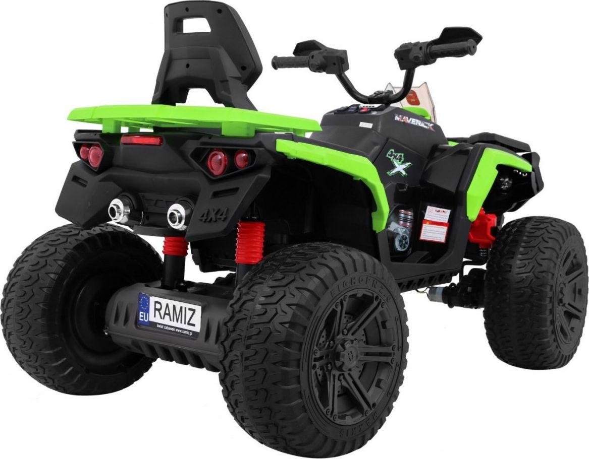 Elektrická čtyřkolka Maverick 4x4 - červená - obrázek 21