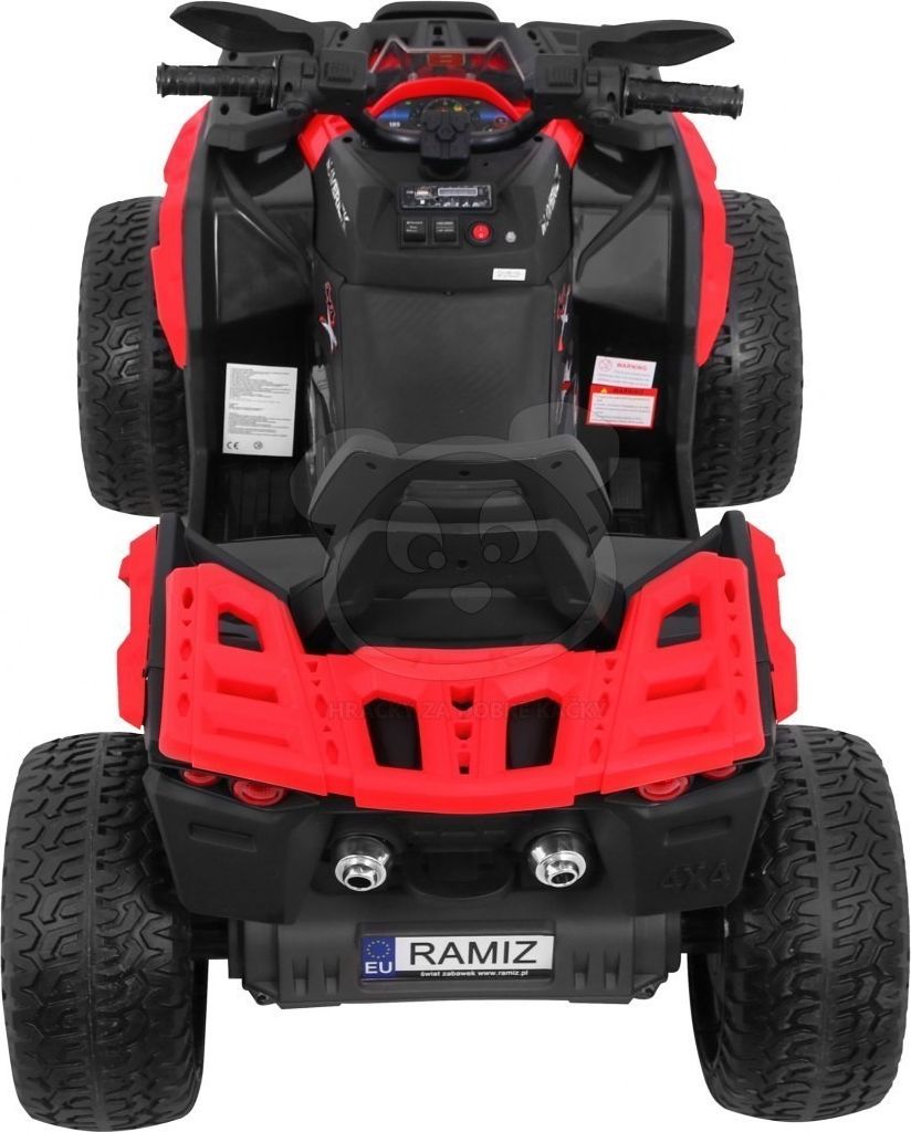 Elektrická čtyřkolka Maverick 4x4 - modrá - obrázek 9