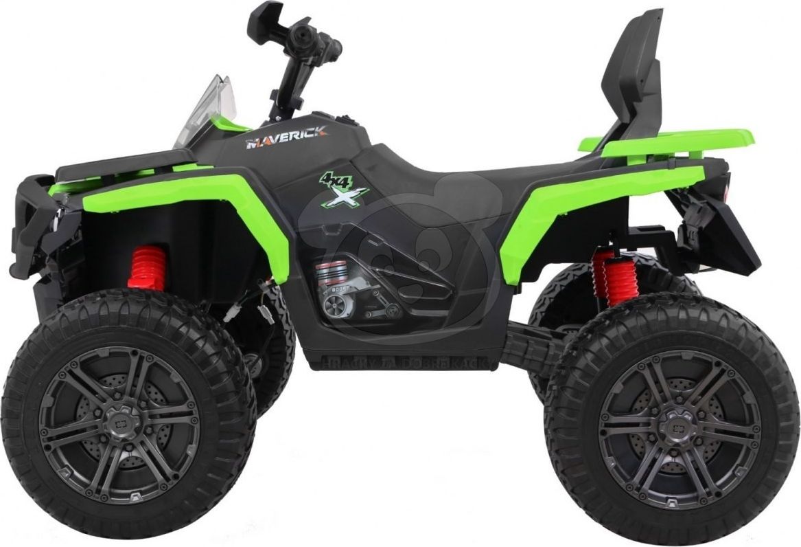 Elektrická čtyřkolka Maverick 4x4 - modrá - obrázek 17