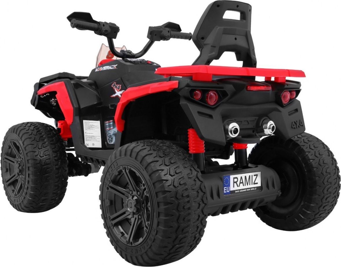 Elektrická čtyřkolka Maverick 4x4 - modrá - obrázek 7