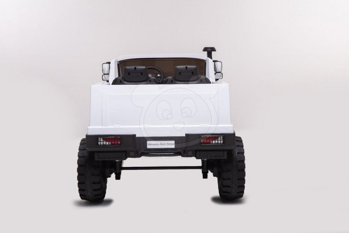 Elektrické autíčko Mercedes-Benz Zetros - bílé - obrázek 10