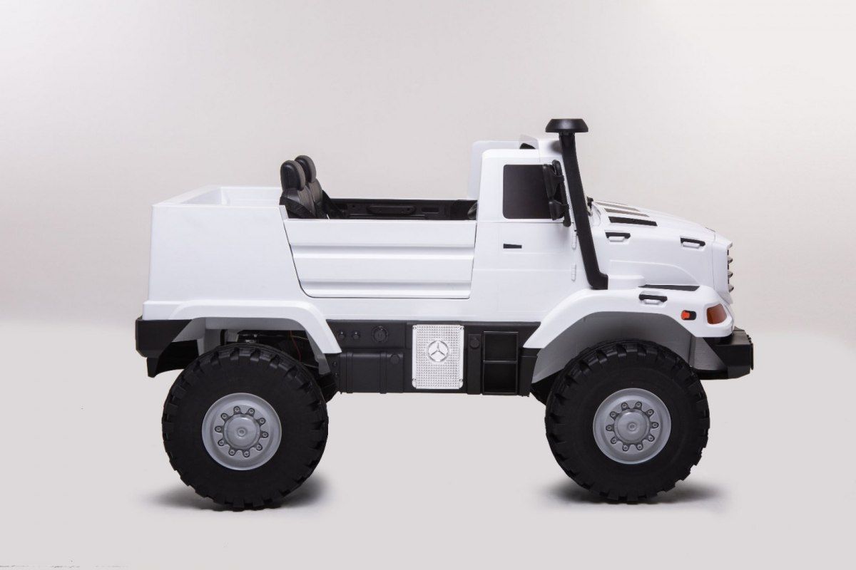Elektrické autíčko Mercedes-Benz Zetros - bílé - obrázek 7