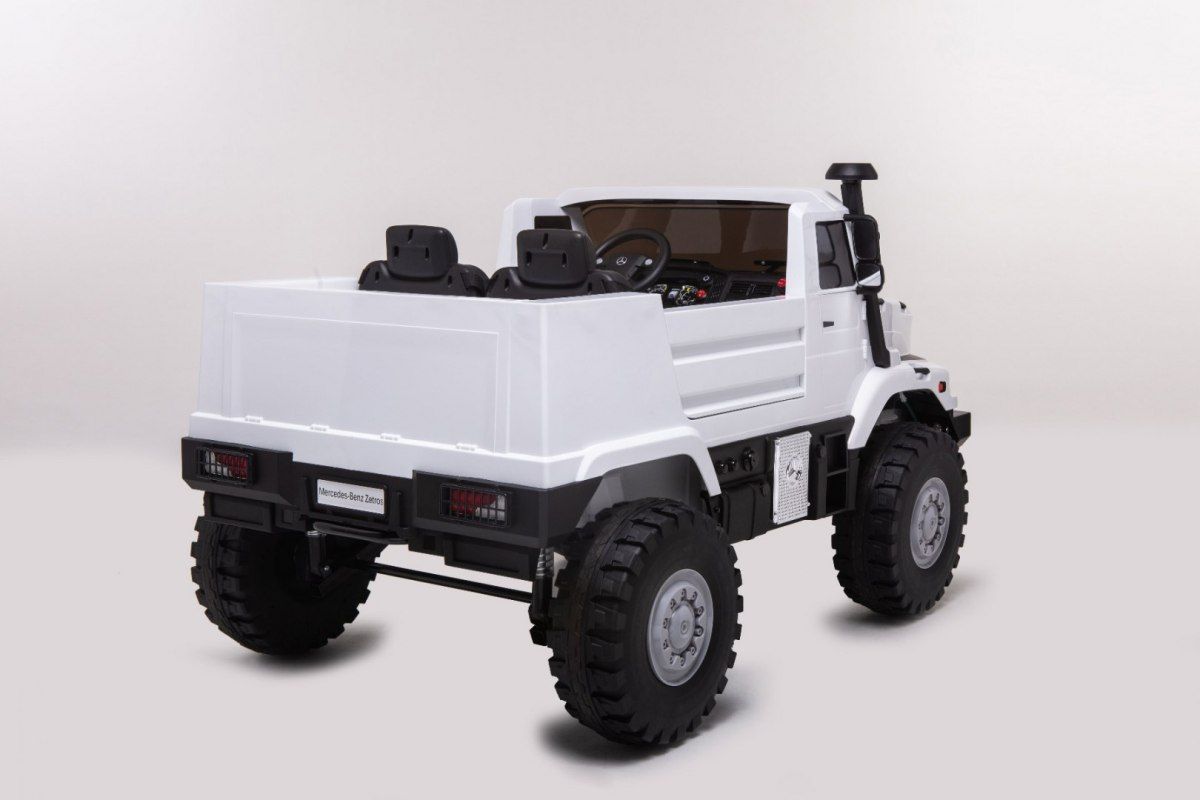 Elektrické autíčko Mercedes-Benz Zetros - bílé - obrázek 8