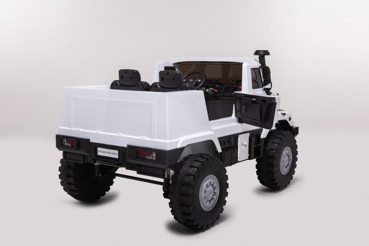 Elektrické autíčko Mercedes-Benz Zetros - bílé - obrázek 9