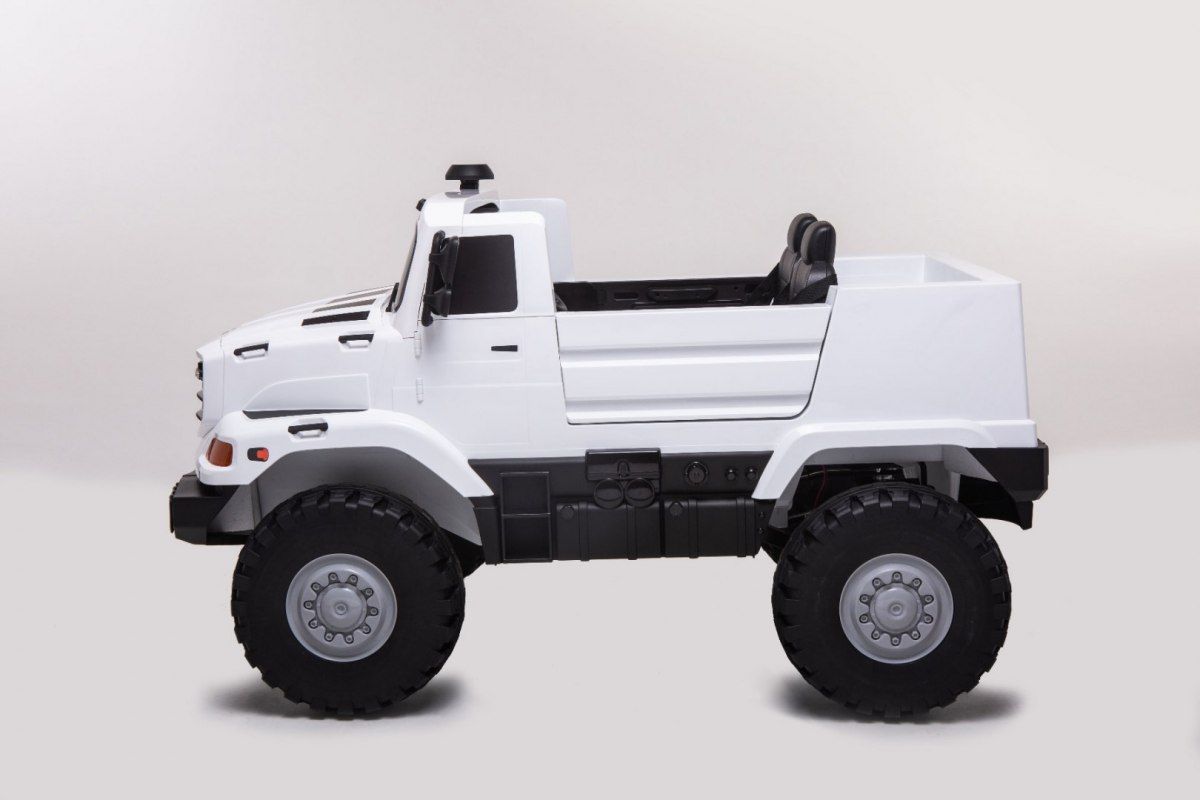 Elektrické autíčko Mercedes-Benz Zetros - bílé - obrázek 12