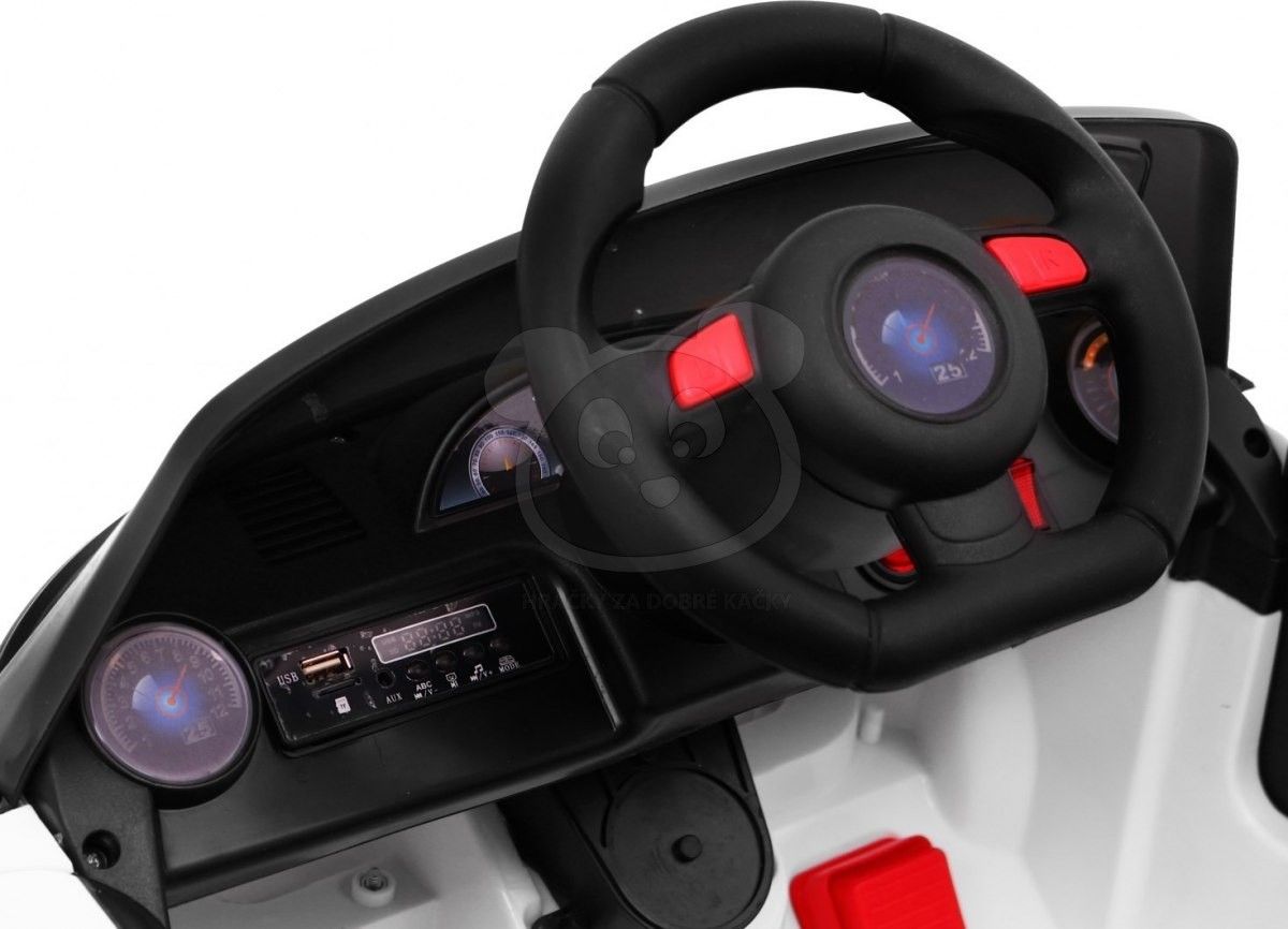 Elektrické autíčko Roadster - červené - obrázek 12