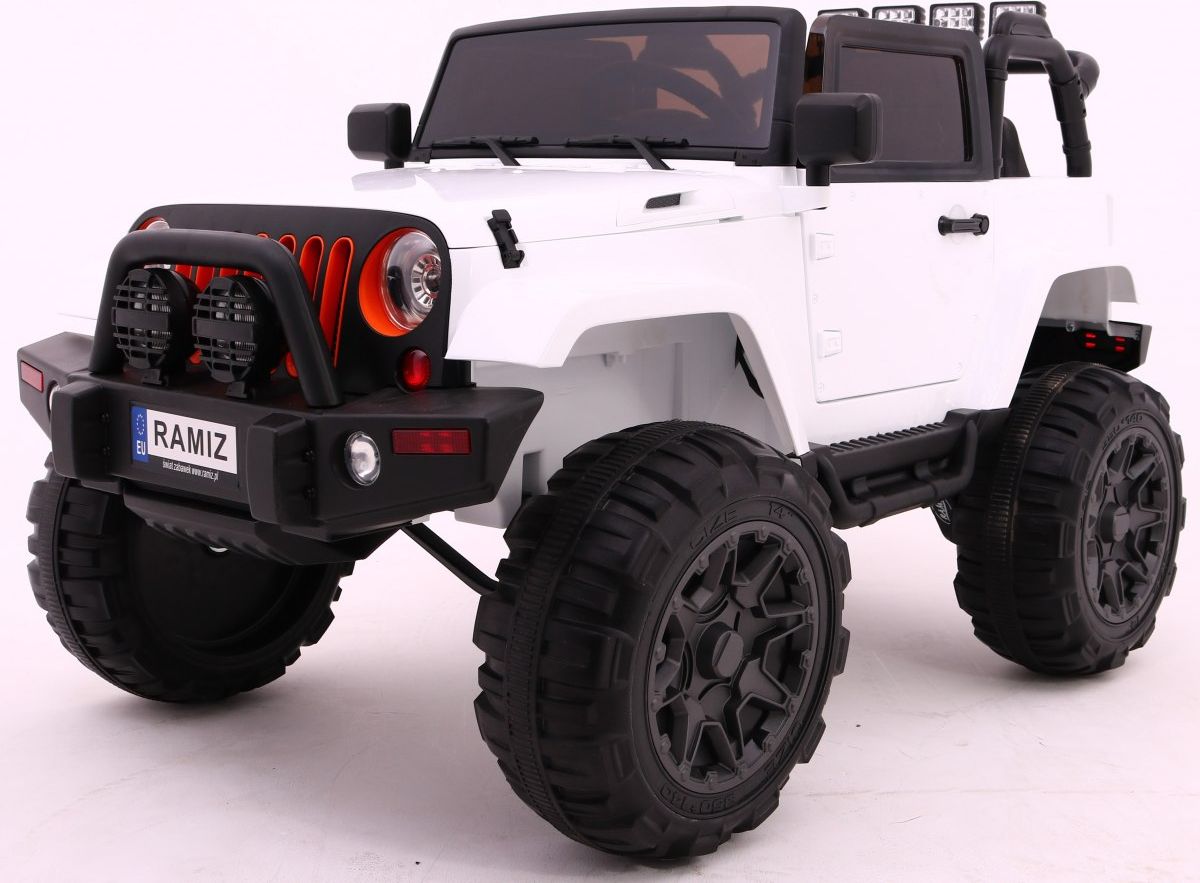 Ramiz elektrické autíčko džíp wrangler 2.4GHz - bílé - obrázek 1