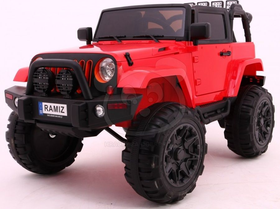 Ramiz elektrické autíčko džíp wrangler 2.4GHz - černé - obrázek 12