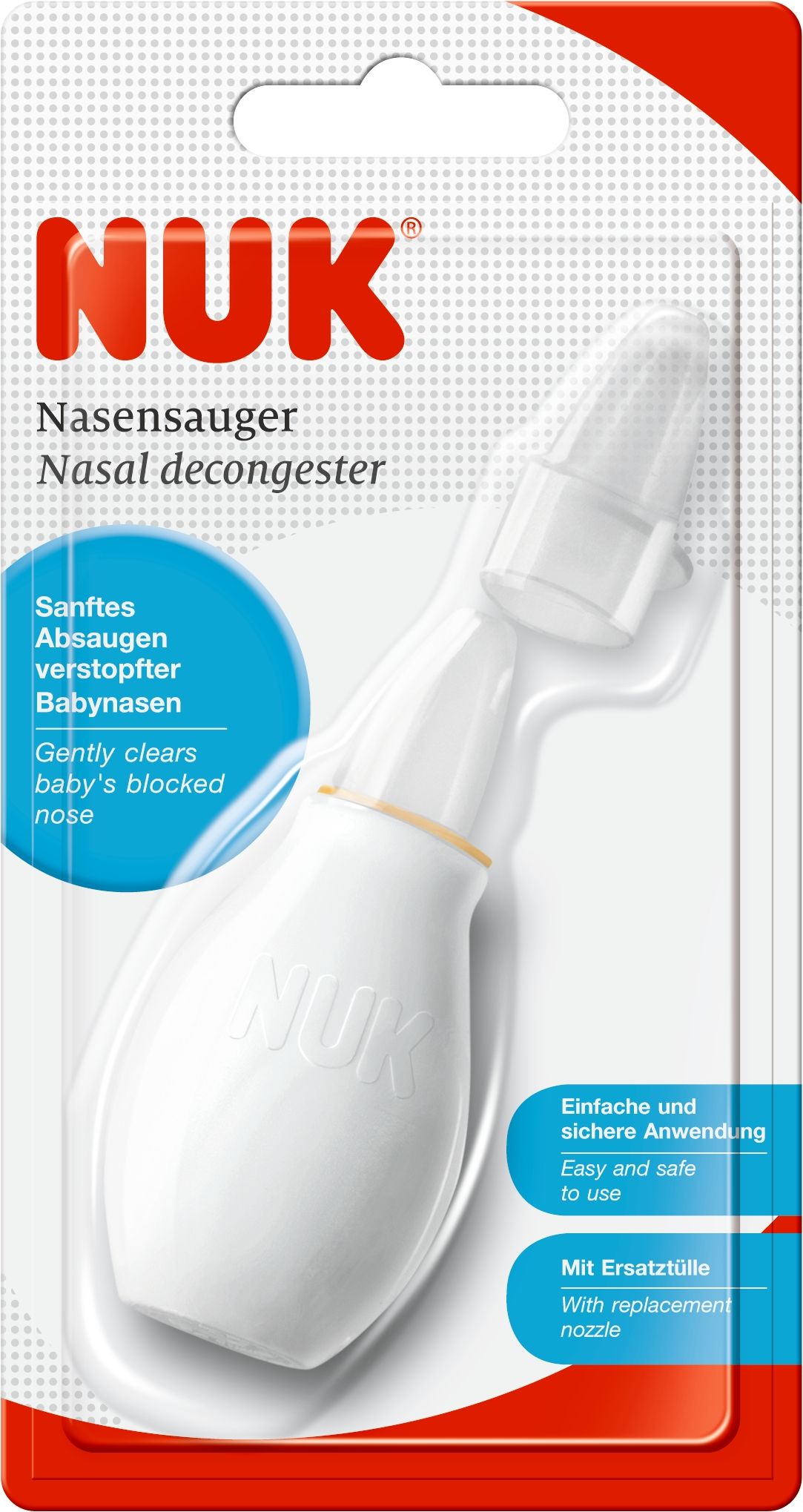 NUK Odsávač nosních hlenů - obrázek 2