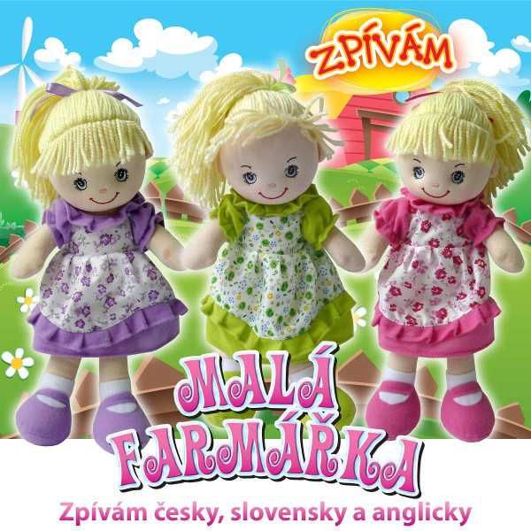 Panenka textilní, zpívá česky, slovensky a anglicky - obrázek 1