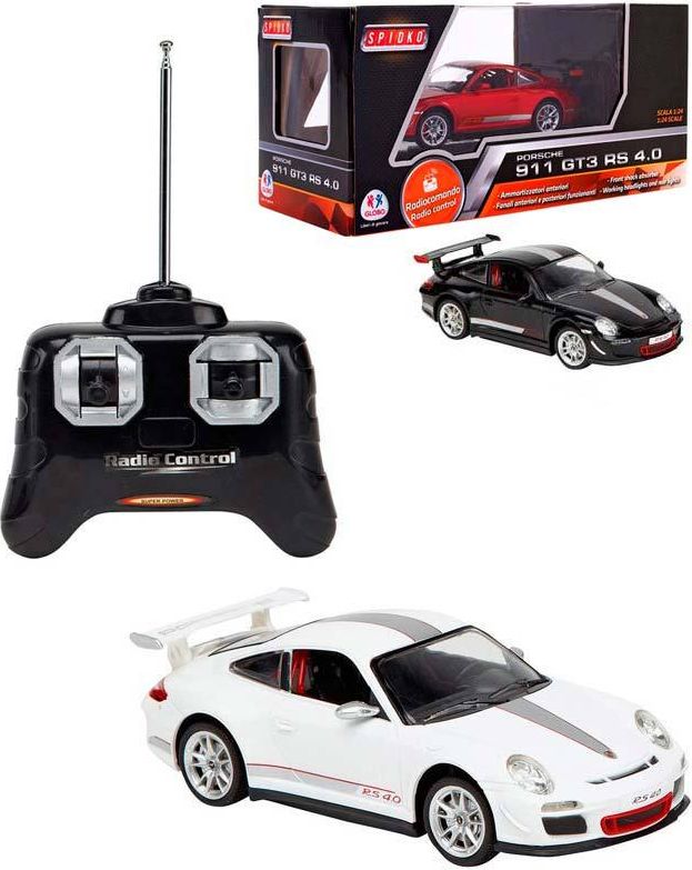 RC Auto Porsche 911 GT3 RS na dálkové ovládání 1:24 na vysílačku 27MHz - obrázek 1
