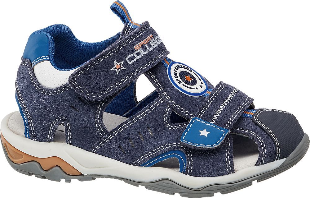 Deichmann - Bobbi-Shoes Kožené sandály 25 modrá - obrázek 1
