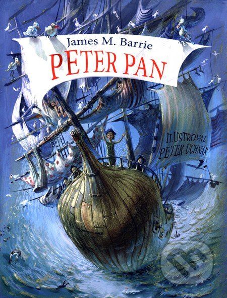 Peter Pan - James Matthew Barrie, Peter Uchnár (ilustrácie) - obrázek 1