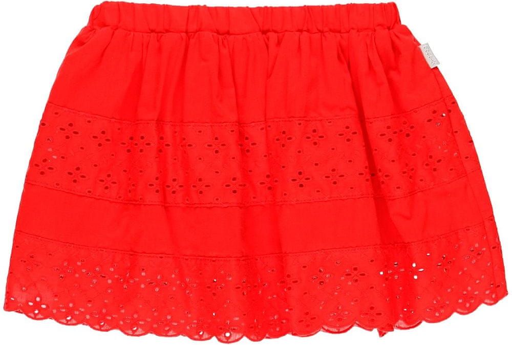 Boboli Dívčí sukně 110 červená - obrázek 1