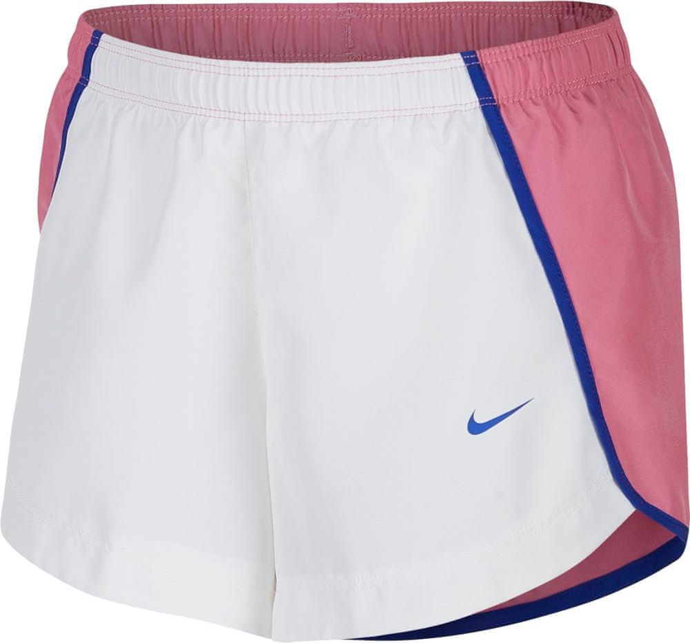 Nike dívčí šortky NK DRY SPRINTER SHORT XS bílá - obrázek 1