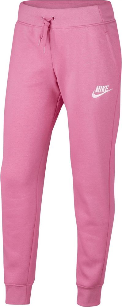 Nike dívčí tepláky NSW PE PANT XS růžová - obrázek 1