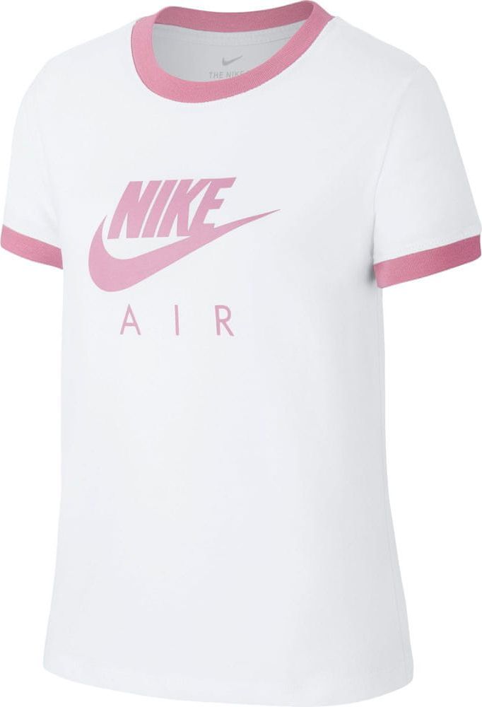 Nike dívčí tričko XS bílá - obrázek 1