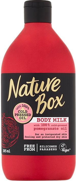 Nature Box tělové mléko Pomegranate Oil  385 ml - obrázek 1