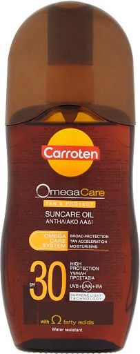 Carroten Omega Care olej na opalování a ochranu kůže SPF 30 125 ml - obrázek 1