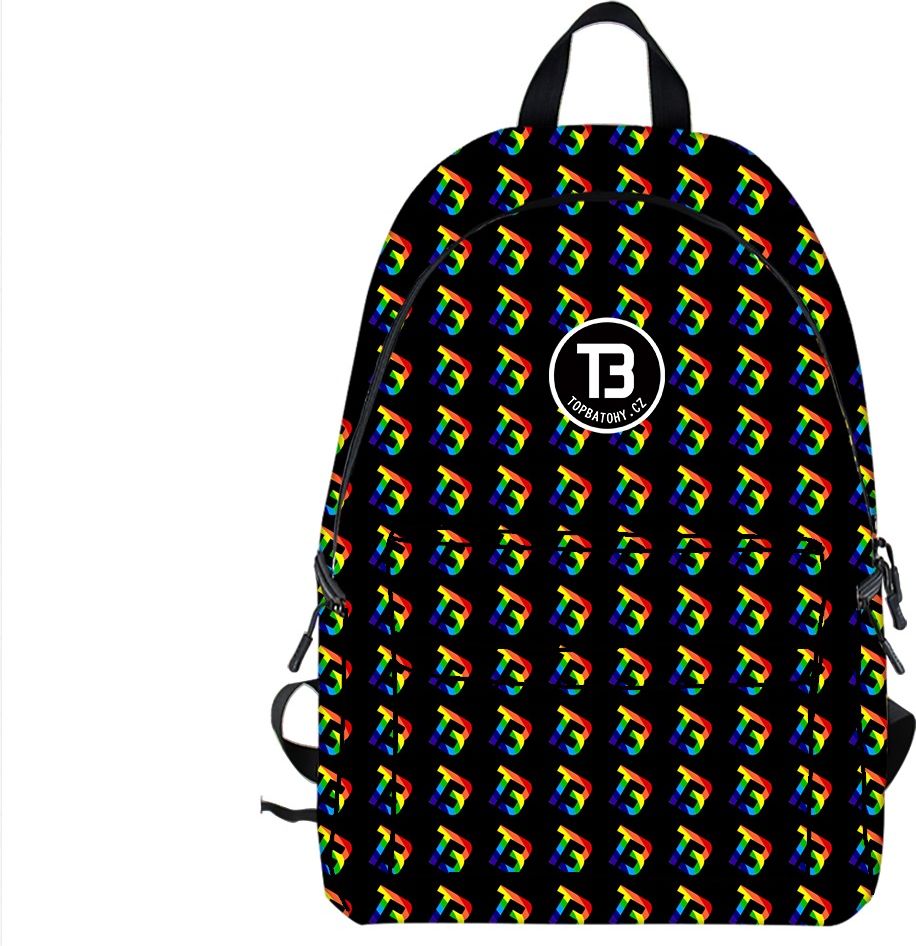 Unisex školní batoh TopBags COOLAST TB Logo S Black 18,5 l - obrázek 1