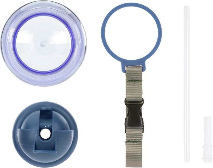 Lässig Láhev na pití Magic Bliss boys with straw lid - obrázek 2