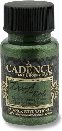Textilní barva Cadence metal.zelená 50ml - obrázek 1
