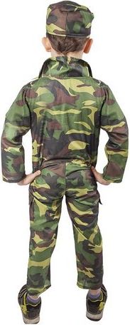 Kostým Army - voják dětský vel. L - obrázek 3