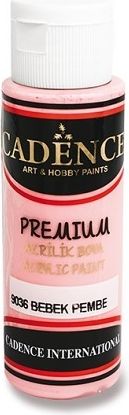 Cadence Akrylové barvy Premium sv. růžová, 70 ml - obrázek 1