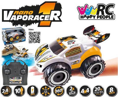 Nano VaporaceR1 Amphibious 4x4 2,4Ghz do vody a sněhu! - obrázek 7