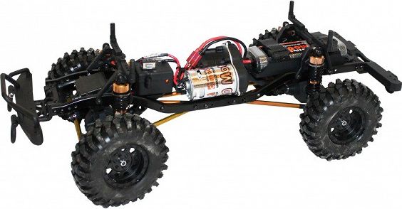 DF-4S Crawler s LED osvětlením černý - obrázek 2