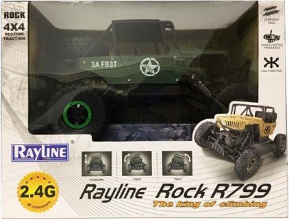 Rayline ROCK CRAWLER KING Zelený - obrázek 5