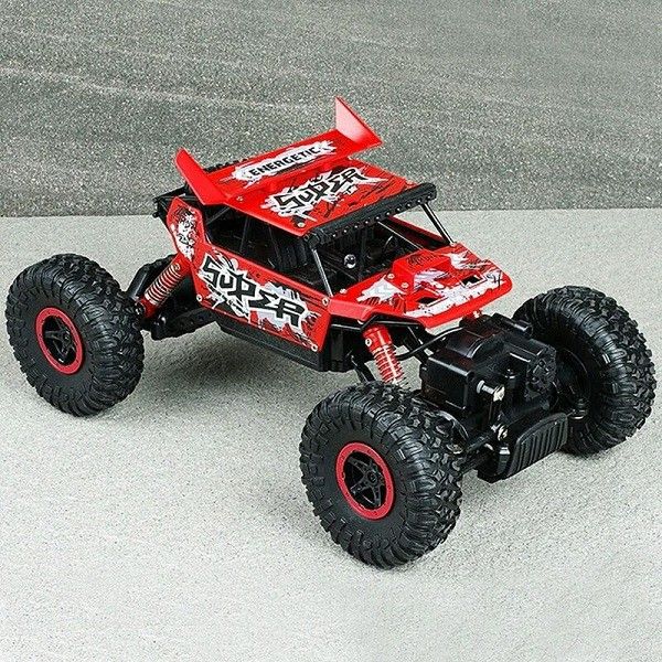 Rayline Rock Leader 1:18 ČERNÝ/ČERVENÝ - obrázek 2