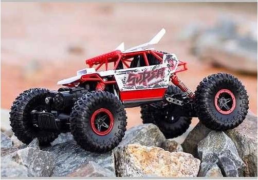 Rayline Rock Leader 1:18 ČERNÝ/ČERVENÝ - obrázek 4