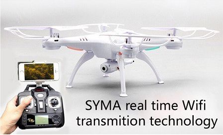 Syma X5SW FPV BÍLÁ, kompas - obrázek 7