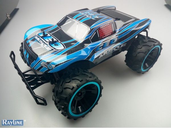 RC AUTO RACERS 1:8 MODRÁ - obrázek 2
