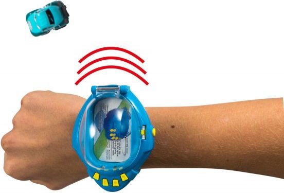 RC MINI SMART 2IN1 - AUTOHODINKY - MODRÝ - obrázek 2