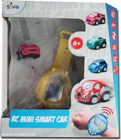 RC MINI SMART 2IN1 - AUTOHODINKY - MODRÝ - obrázek 4
