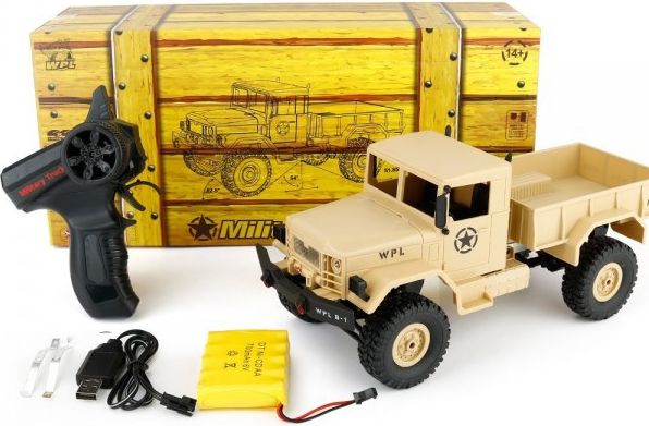 VOJENSKÝ TRUCK 1:16 PÍSKOVÝ - obrázek 3