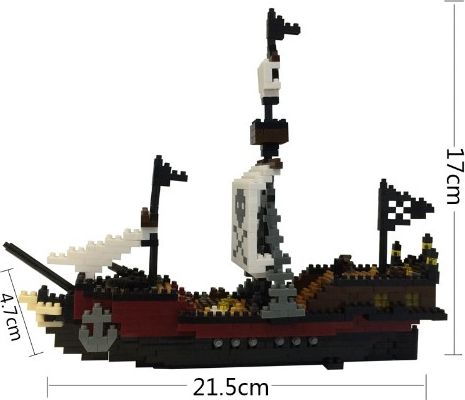 Particles Blocks-Pirate Ship - obrázek 1